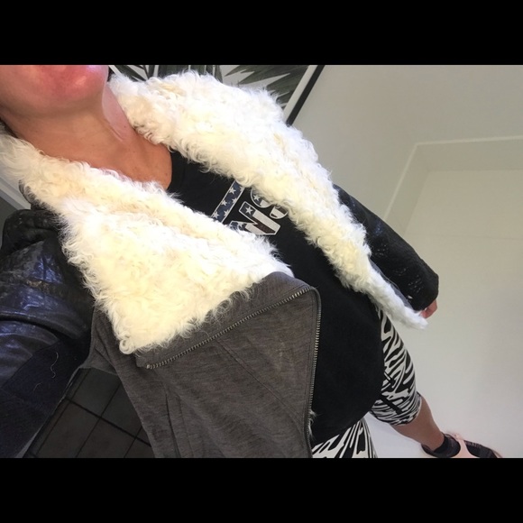 Helmet Lang Motorcycle Jacket - Picture 7 of 8